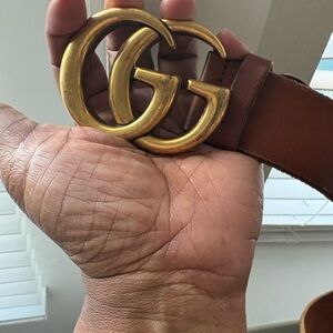 Gucci Double G Marmont Wide Belt